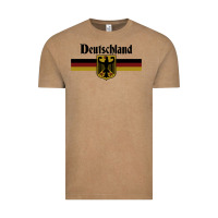 Vintage Coffee DEUTSCHLAND Germany Flag Coat of Arms Eagle Banner Vintage , best gift Vintage Tee - maiPhamDesign