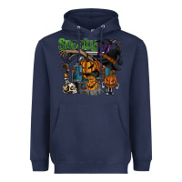 Navy spooky Heavyweight Hoodie - SublimationCraftShop