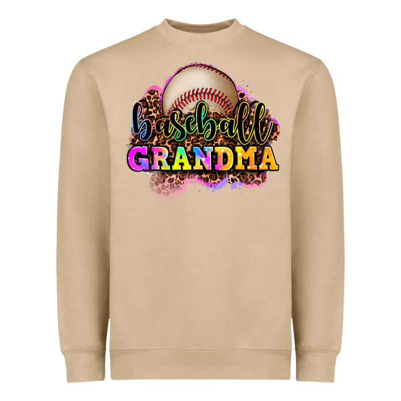 Baseball Grandma Heavyweight Sweatshirt by OliviaCreatesArt | Teevron