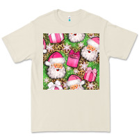 Bone christmas santa claus and gift box seamless pattern bbs Premium Tee - BundleAndBundleShop