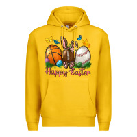 Lemon Happy Easter Sports With Butterfly Premium Hoodie - BundleAndBundleShop