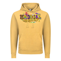 Vintage Mustard MA Medical Assistant Mardi Gras Vintage Hoodie - NancyCooperArtShop