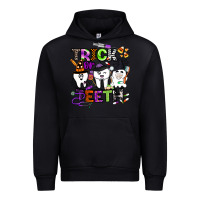Black trick or teeth Urban Hoodie - BarkalooDesign