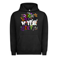 Pigment Black trick or teeth Urban Hoodie - BarkalooDesign