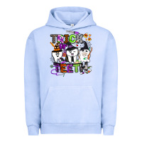 Pigment Grape Ice trick or teeth Urban Hoodie - BarkalooDesign