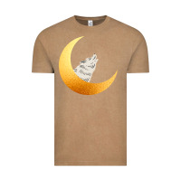 Vintage Coffee Howling Wolf Vintage Tee - Bettercallsaul