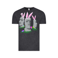 Vintage Black easter island moai figures  cute travelers funny gift Vintage Tee - maiPhamDesign