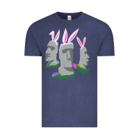 Vintage Denim easter island moai figures  cute travelers funny gift Vintage Tee - maiPhamDesign