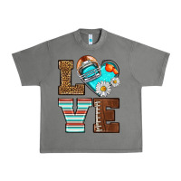 Tornado American Football love and helmet Urban Heavy Tee - NancyCooperArtShop