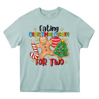 Arona eating christmas cookies for two Heavy Core Tee - MaliasSmallBusiness