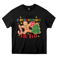 Black eating christmas cookies for two Heavy Core Tee - MaliasSmallBusiness