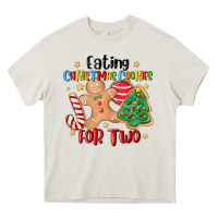 Cream eating christmas cookies for two Heavy Core Tee - MaliasSmallBusiness