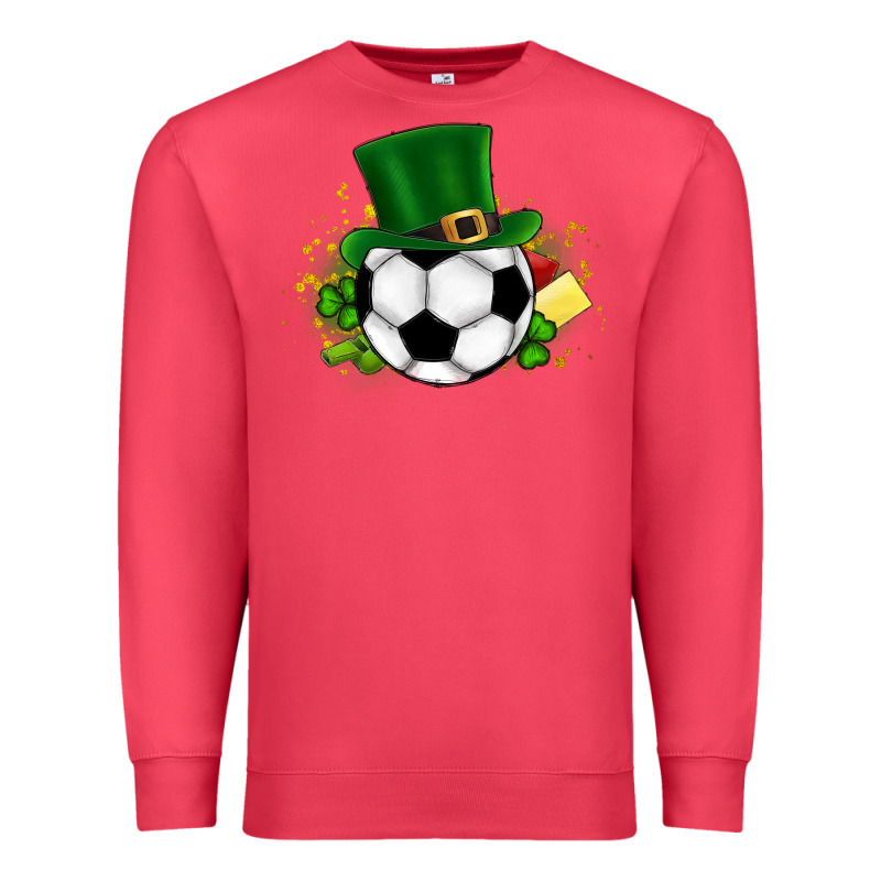 Football Ball Premium Sweatshirt by CowhideDigitalArt | Teevron