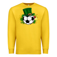 Lemon Football Ball Premium Sweatshirt - CowhideDigitalArt