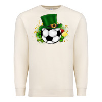 Sandshell Football Ball Premium Sweatshirt - CowhideDigitalArt