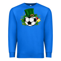 True Royal Football Ball Premium Sweatshirt - CowhideDigitalArt