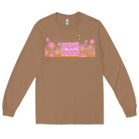 Toasted Coconut mom boss daisies Long Sleeve Tee - TumblerDesignByShophia