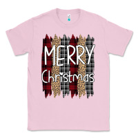 Bubblegum Pink Merry Christmas Leopard Classic Tee - Bettercallsaul