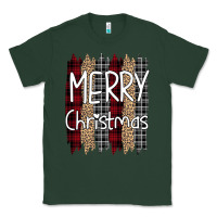 Sports Green Merry Christmas Leopard Classic Tee - Bettercallsaul