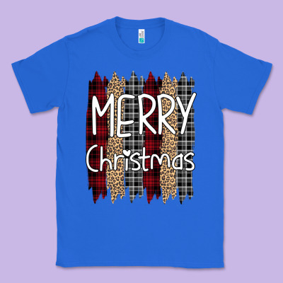 Merry Christmas Leopard Classic Tee Designed By Bettercallsaul