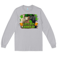Moon Dust let's get lucked up charolais and black angus bull Long Sleeve Tee - RanaPortraitStore