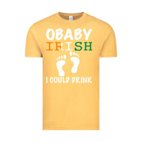 Vintage Mustard O' Baby Irish I Could Drink Vintage Tee - Bettercallsaul