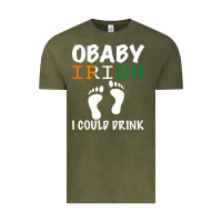 Vintage Olive O' Baby Irish I Could Drink Vintage Tee - Bettercallsaul