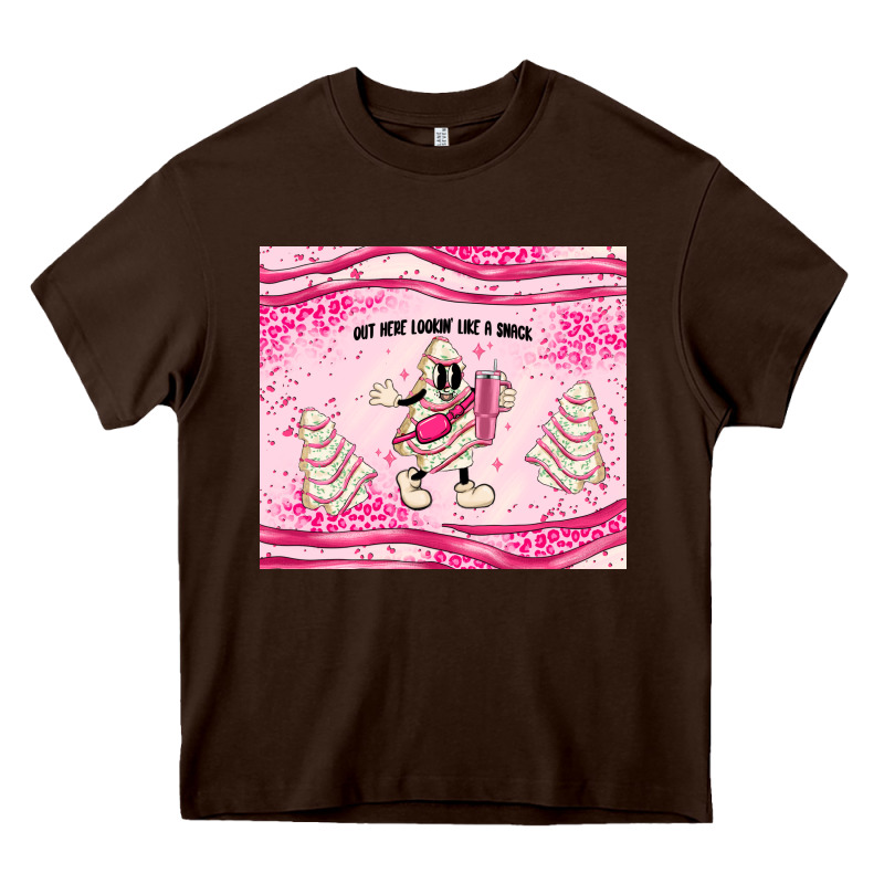 Out Here Lookin Like A Snack Heavy Core Tee by MaliasSmallBusiness | Teevron