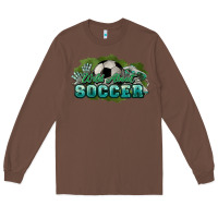 Chestnut Wild about Soccer Long Sleeve Tee - HowdyJamesFarm