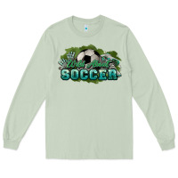 Matcha Wild about Soccer Long Sleeve Tee - HowdyJamesFarm