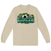 Mushroom Wild about Soccer Long Sleeve Tee - HowdyJamesFarm