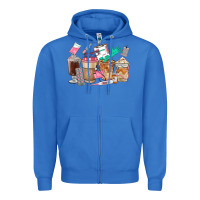 True Royal Nurse Coffee Cups Zipper Hoodie - FaDigitalArtStudio