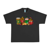 Pigment Black Tacos Coffee Cups Urban Heavy Tee - texasbilliewilder