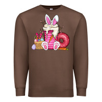 Chestnut Easter day coffee Premium Sweatshirt - CowhideDigitalArt