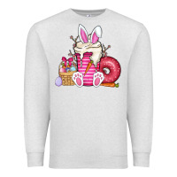 Oatmeal Heather Easter day coffee Premium Sweatshirt - CowhideDigitalArt