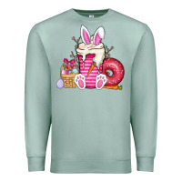 Seafoam Easter day coffee Premium Sweatshirt - CowhideDigitalArt