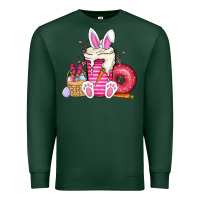 Sports Green Easter day coffee Premium Sweatshirt - CowhideDigitalArt