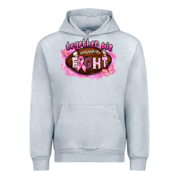 Heather Grey together we fight football Urban Hoodie - BarkalooDesign