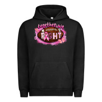 Pigment Black together we fight football Urban Hoodie - BarkalooDesign