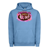 Pigment Pebble Blue together we fight football Urban Hoodie - BarkalooDesign