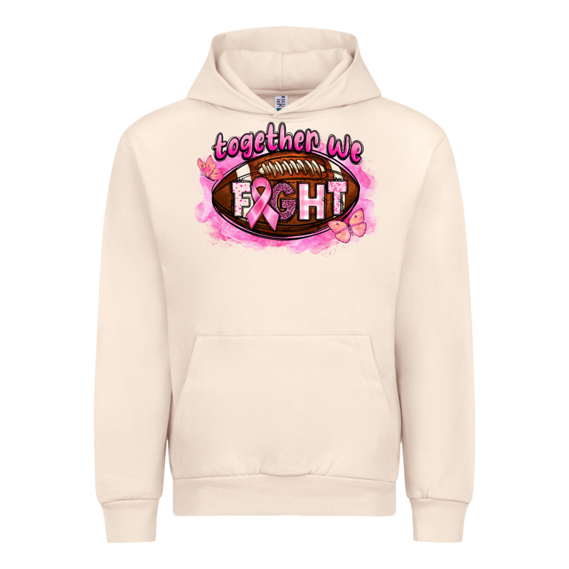Together We Fight Football Urban Hoodie by BarkalooDesign | Teevron