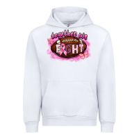 White together we fight football Urban Hoodie - BarkalooDesign