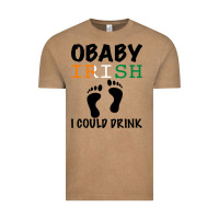 Vintage Coffee O' Baby Irish I Could Drink Vintage Tee - Bettercallsaul