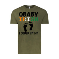 Vintage Olive O' Baby Irish I Could Drink Vintage Tee - Bettercallsaul