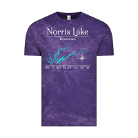 Cloud Purple Norris Lake, Tennessee Characters Video game Vintage Tee - maiPhamDesign