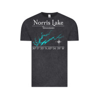 Vintage Black Norris Lake, Tennessee Characters Video game Vintage Tee - maiPhamDesign