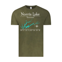 Vintage Olive Norris Lake, Tennessee Characters Video game Vintage Tee - maiPhamDesign