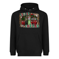 Black merry christmas caravan Heavyweight Hoodie - CowhideDigitalArt