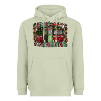Matcha merry christmas caravan Heavyweight Hoodie - CowhideDigitalArt