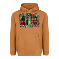 Meerkat merry christmas caravan Heavyweight Hoodie - CowhideDigitalArt